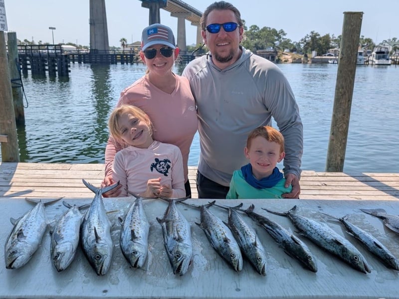 A family with Tradition Fishing Charters