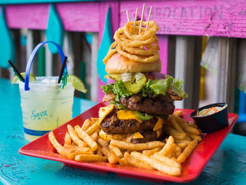 The BBQ Bacon Jam Burger in Destin, Florida