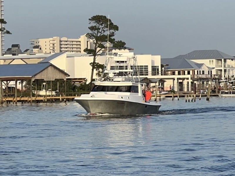 Boll Weevil Fishing Charter on the water in Orange Beach, Alabama