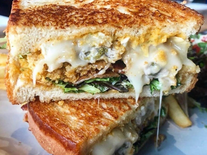 The Oyster BLT at Vintij Food  Wine in Destin, Florida