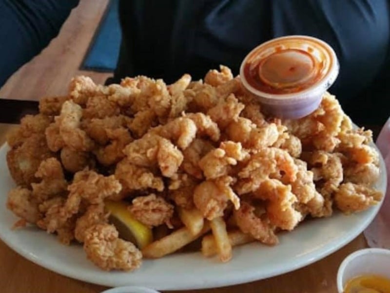 Deep fried gator bites
