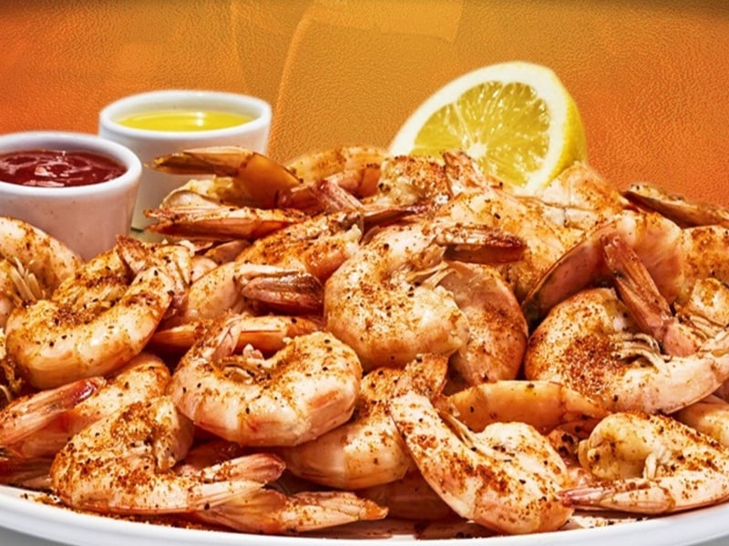 Shrimp from Hooters in Gulf Shores, Alabama