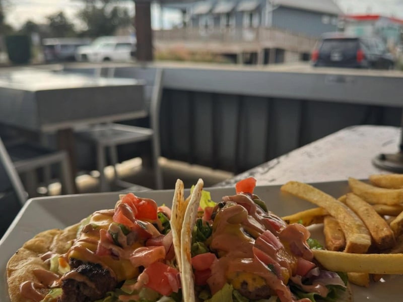 The cheeseburger tacos