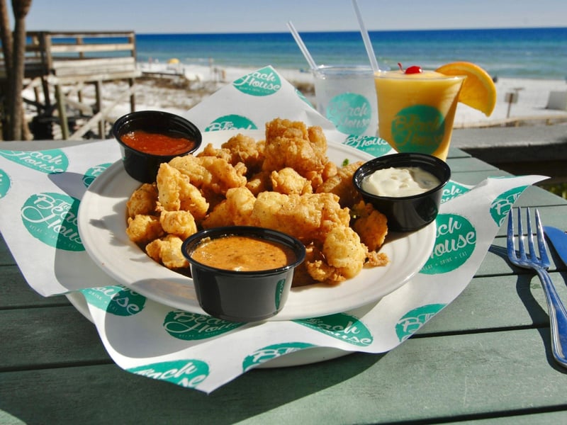 Grouper bites from The Beach House