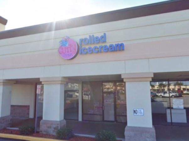 Curly Cream Rolled Ice Cream is open from noon to 11 p.m.