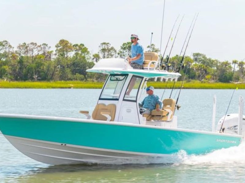 427135 Calibrated Fishing Charters Fishing Boat On The Water In Sarasota, Florida