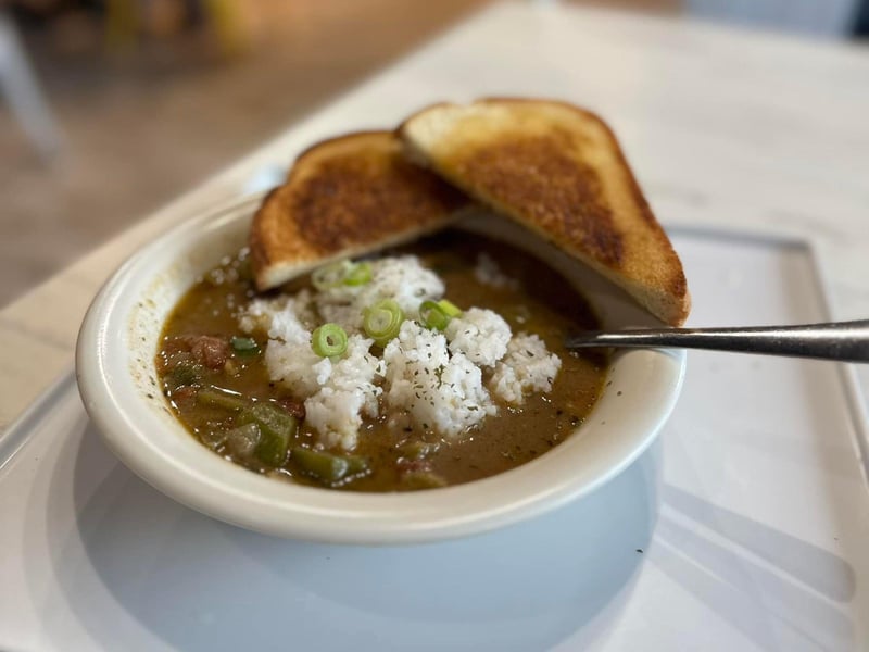 Warm soup from Native Cafe