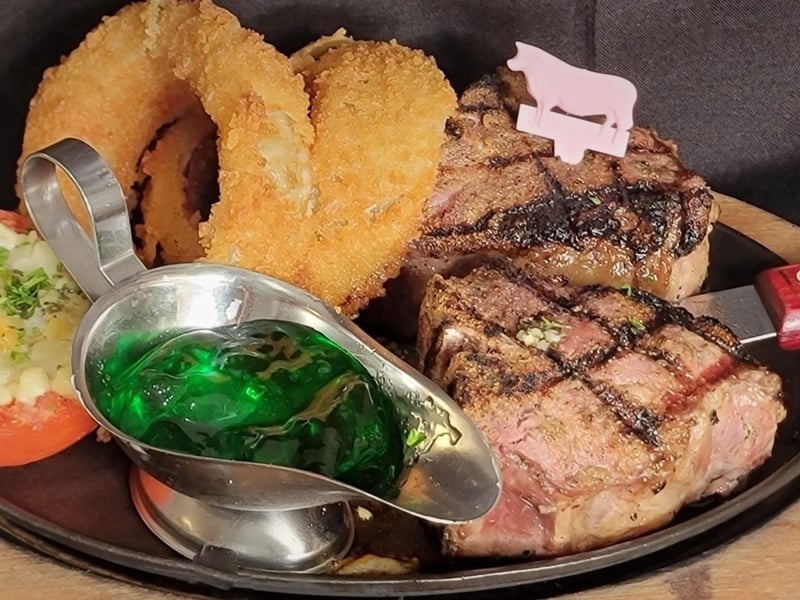 Lamb Chops from McGuires Irish Pub in Pensacola, Florida