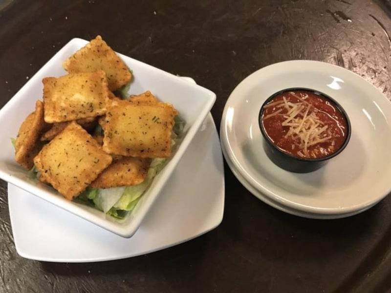 Fried ravioli from Petrellas Italian Cafe