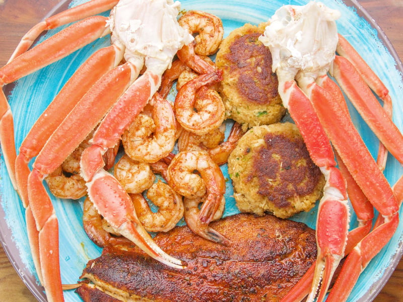 Sharkys World Famous Keys Platter in Panama City Beach, Florida