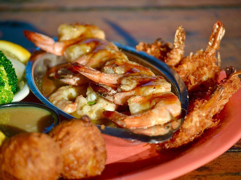 The famous shrimp boat from Floyds Shrimp House in Fort Walton Beach, Florida
