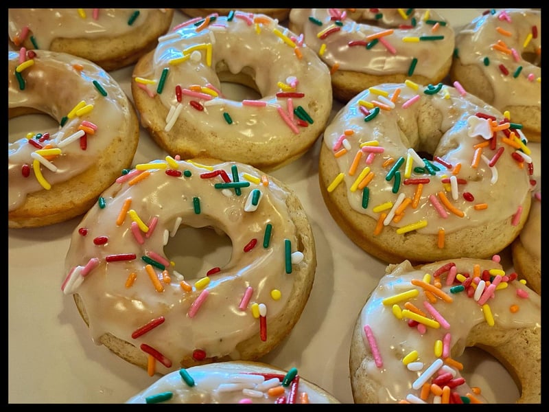 Baked donuts from Cafe Con Leche