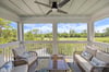 Private screened porch.