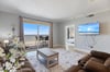 Spacious living area offers a great place to stretch out.