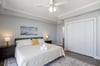 Brand new King sized mattress offers a great nights sleep.