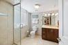 En suite primary bathroom.