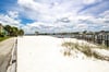 Steps away from the white sands