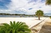 Quiet beach area with white sands on the Intercoastal Waterway