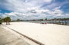 White sandy beach access off the Intercoastal Waterway