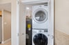 Washer  dryer in unit.