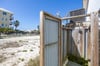 outdoor shower to rinse the sand off before heading inside for the day