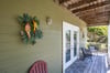 Our downstairs patio is a great spot for morning coffee or winding down after a day at the beach or pool