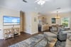 The layout downstairs makes it easy to stay connected whether youre cooking, dining, or relaxing