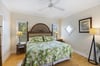 Primary bedroom with king bed—quiet, comfortable, and a great place to recharge