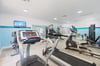 Onsite fitness center for keeping up with your routine while youre away