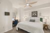 Primary bedroom is ensuite and walks out to gulffront balcony.