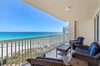 Private Balcony off of Living Room with Gulf View