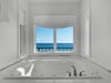 Primary Bathroom on 3rd Floor with Soaking Tub and View of the Gulf
