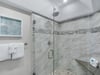 Spacious Walk in Shower in Primary Bath