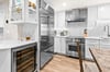 Kitchen with Sub Zero Wolf appliances, and Wine fridge