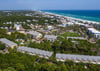 Gulf Place Courtyard Townhomes Aerial View