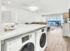 Laundry area off kitchen