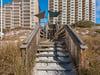 Boardwalk stairs