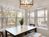 Dining Area with View of Screened Porch