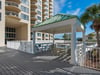 Covered Seating on Main Deck at Gulfside Pool