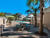 Hidden Dunes Cottage Pool with Palm Trees