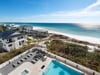 View of the Beach and Pool from the Private Balcony