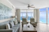 Living Area with Private Gulf Front Patio