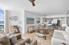 Living Area Open to Dining and Kitchen
