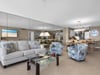 Living area open to Dining and Kitchen