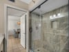 Spacious WalkIn Shower in Primary Bathroom