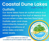 Coastal Dune Lake Info