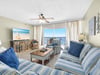 Sink into coastal comfort with ocean views from your private balcony and nauticalthemed décor throughout this inviting living space.