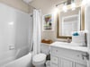 Your private bathroom features a relaxing tubshower combo with fresh towels and thoughtful touches for your comfort.