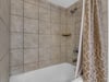 Shower Tub Combo in Middle Bathroom