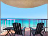 Relax in comfortable chairs on the private balcony while soaking up stunning Gulf views and gentle sea breezes.